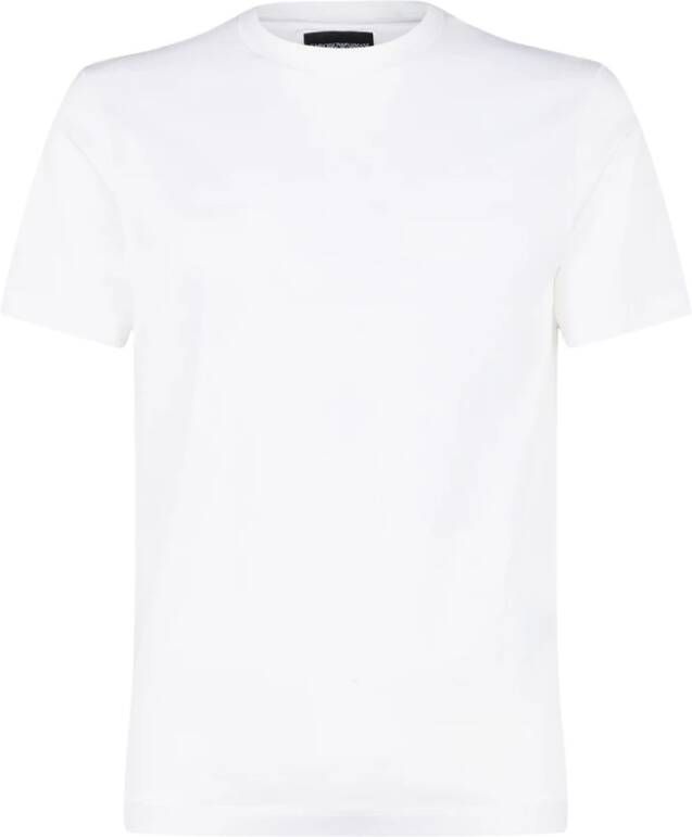 Emporio Armani Stijlvolle T-shirt Collectie White Heren