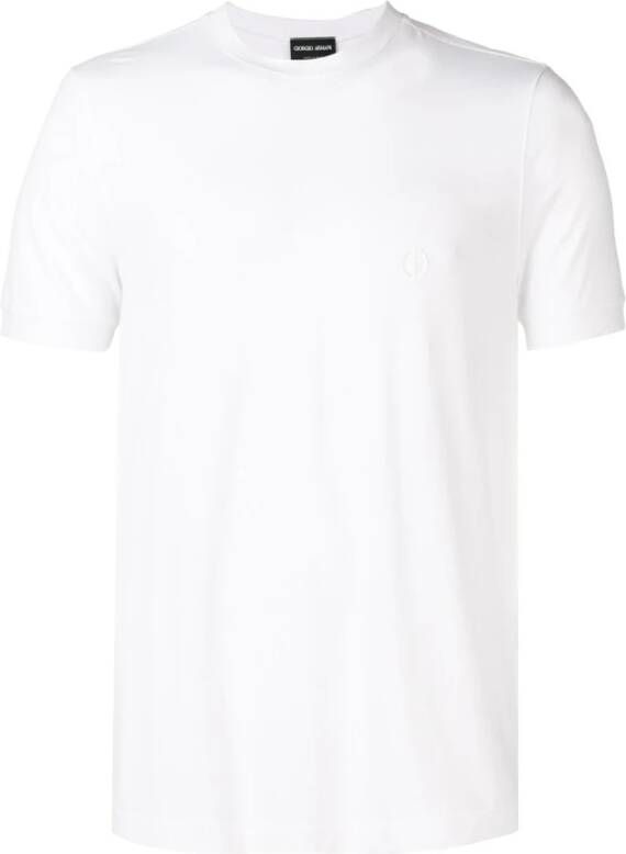 Giorgio Armani T-Shirts Wit Heren