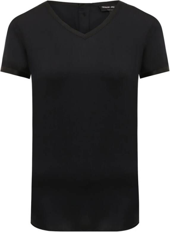 Giorgio Armani T-shirts Zwart Dames