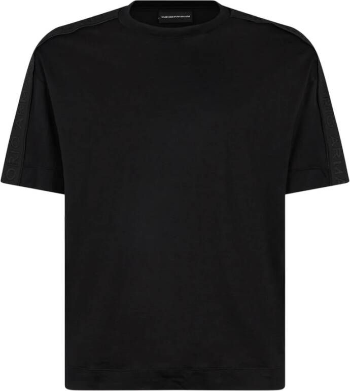 Emporio Armani Stijlvolle T-Shirts Collectie Black Heren