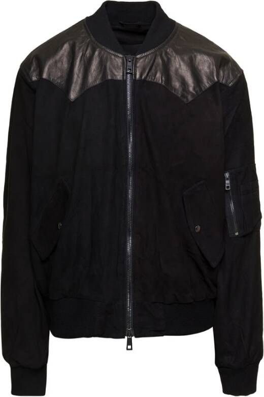 Giorgio Brato Bomber Jackets Zwart Heren