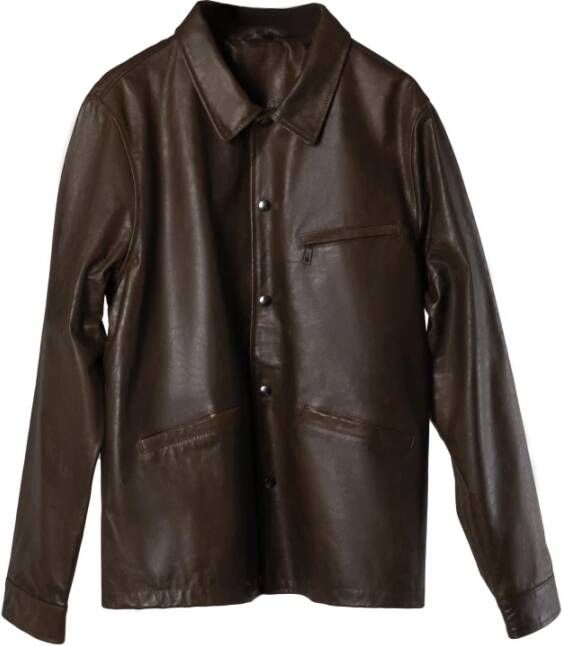 Giorgio Brato Light Jackets Bruin Heren