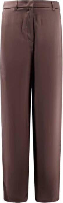 Giorgio Wide Trousers Bruin Dames