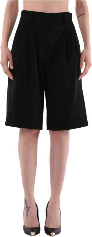 Giulia N Couture Casual Shorts Zwart Dames