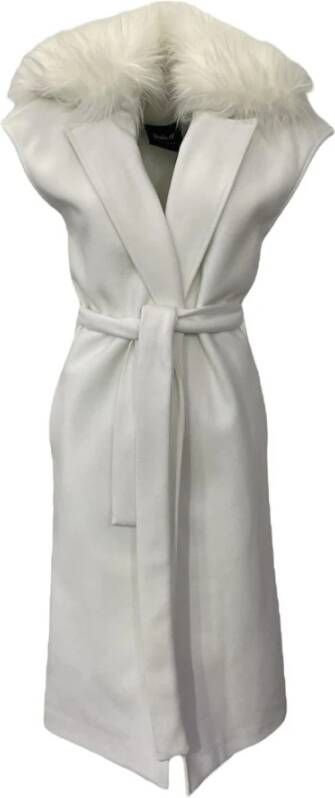 Giulia N Couture Coats White Dames
