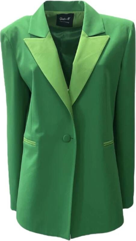 Giulia N Couture Jackets Groen Dames