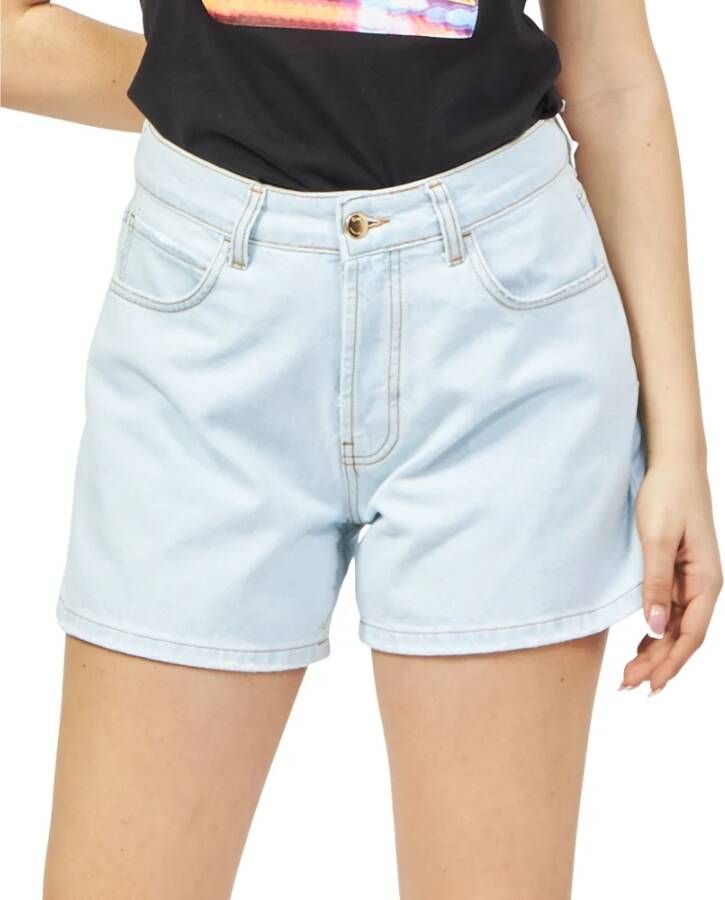Giulia N Couture Shorts Blauw Dames