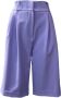 Giulia N Couture Shorts Purple Dames - Thumbnail 1