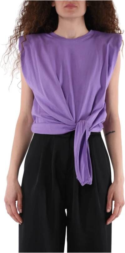 Giulia N Couture T-Shirts Paars Dames