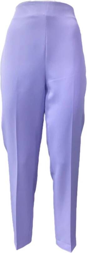 Giulia N Couture Trousers Purple Dames