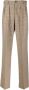 Giuliva Heritage Wide Trousers Bruin Heren - Thumbnail 1