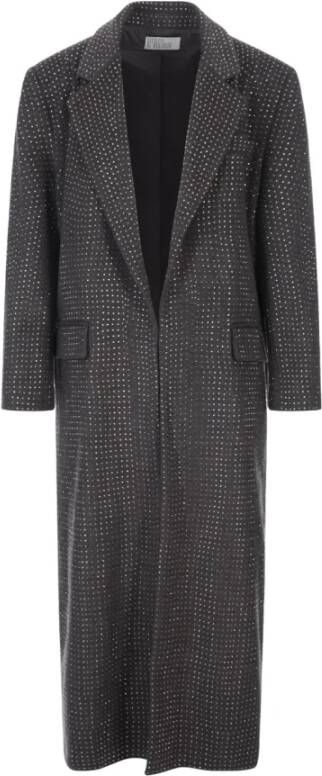 Giuseppe Di Morabito Single-Breasted Coats Grijs Dames