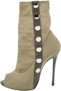 Giuseppe Zanotti Pre-owned Leather boots Groen Dames