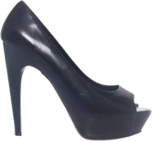 Giuseppe Zanotti Pre-owned Pre-owned Leather heels Zwart Dames