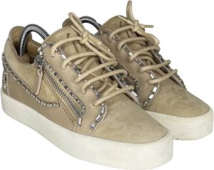 Giuseppe Zanotti Pre-owned Pre-owned Sneakers Beige Dames