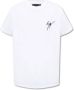 Giuseppe zanotti T-shirt met logo White Heren - Thumbnail 1