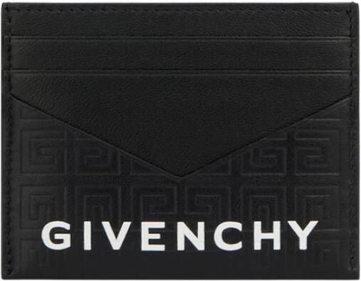 Givenchy 001 Black G-Cut Cardcase Stijlvolle en elegante portemonnees en kaarthouders Zwart Dames
