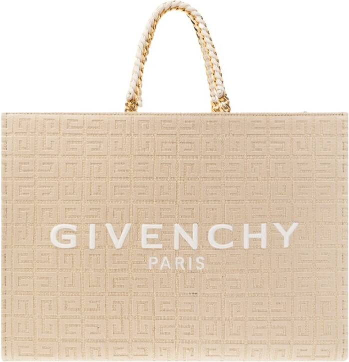 Givenchy 101 shopper tas Beige Dames