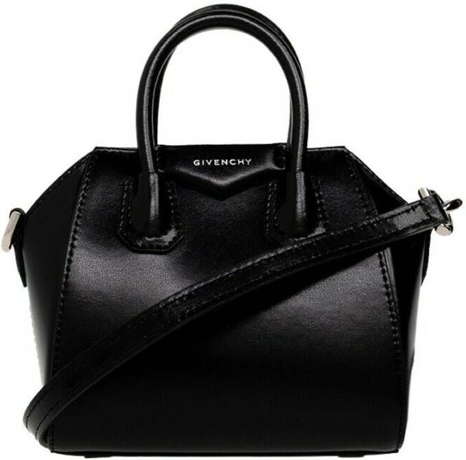 Givenchy Antigona Micro Shoulder Bag Zwart Dames