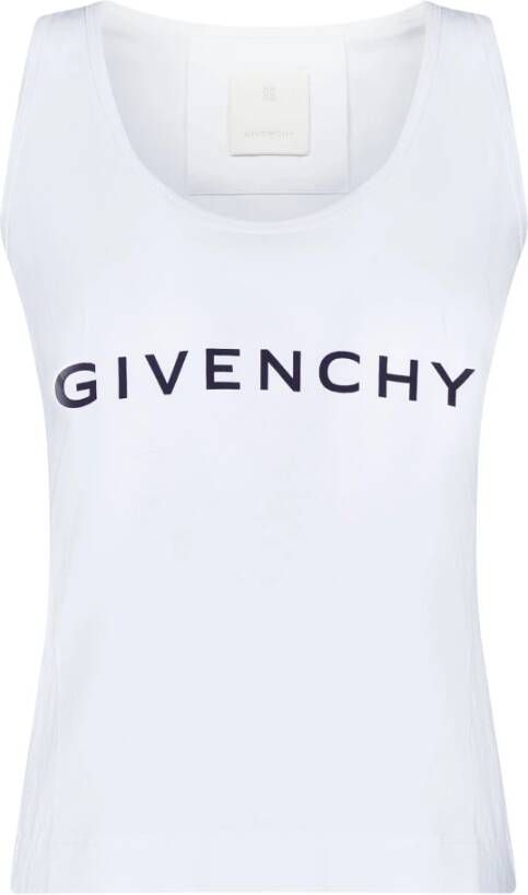 Givenchy Archetype Witte Tanktop Dameskleding White Dames