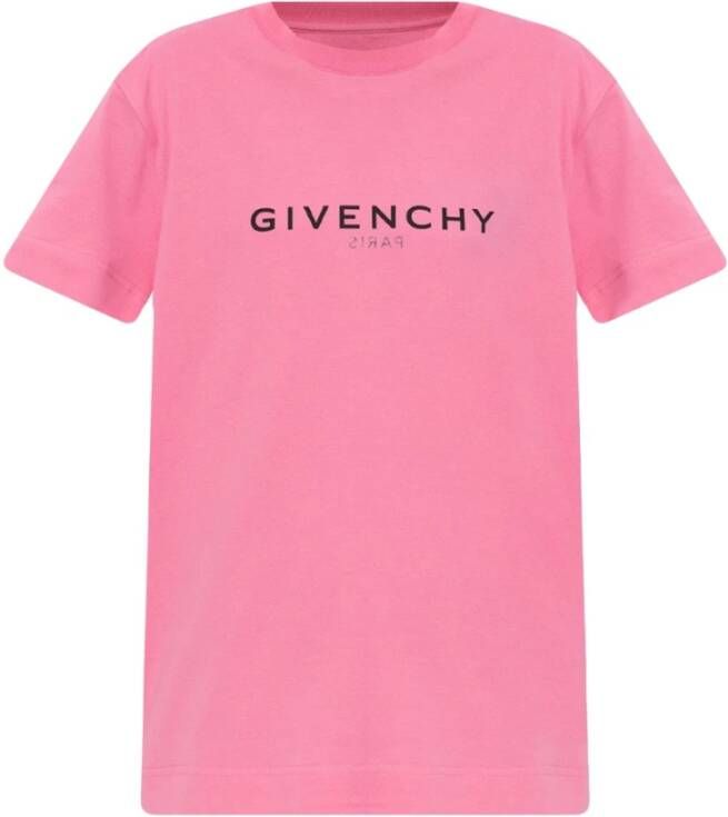 Givenchy Bedrukt t-shirt Roze Dames