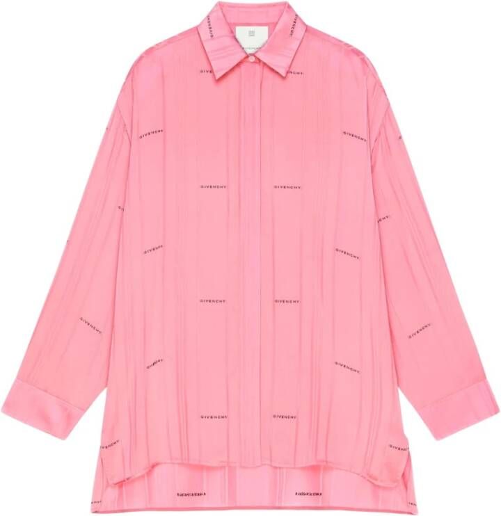 Givenchy Blouses Shirts Roze Dames