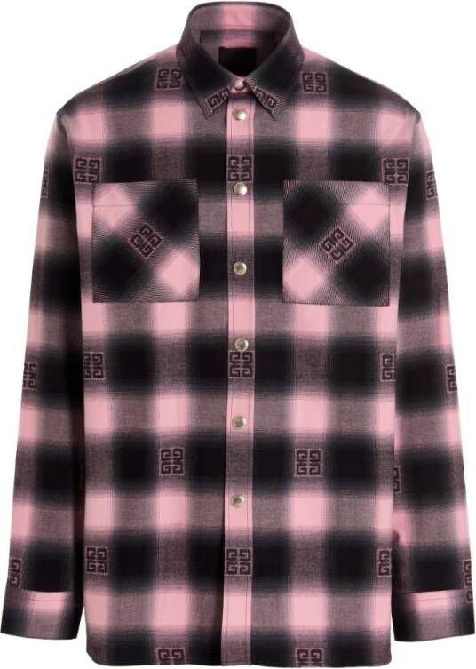 Givenchy Blouses Shirts Roze Heren