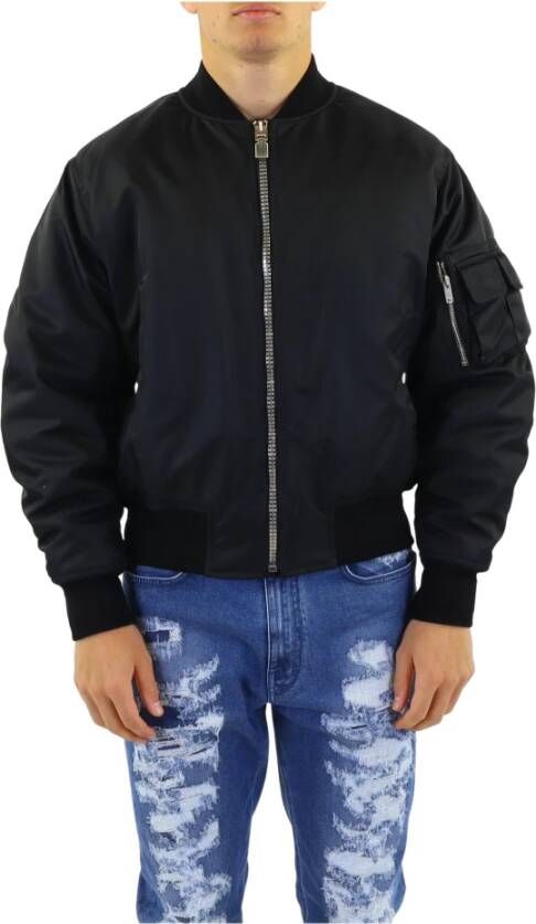 Givenchy Stijlvolle Heren Bomberjack Zwart Heren