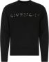 Givenchy Breigoed Blijf warm en stijlvol met deze ronde-hals gebreide trui voor mannen Zwart Heren - Thumbnail 1