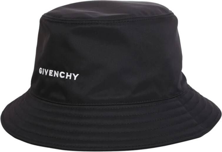 Givenchy Bucket Hat. Casual en eigentijds Zwart Heren