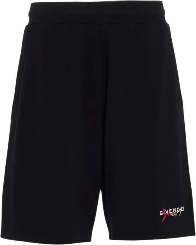 Givenchy Casual katoenen shorts Zwart Heren