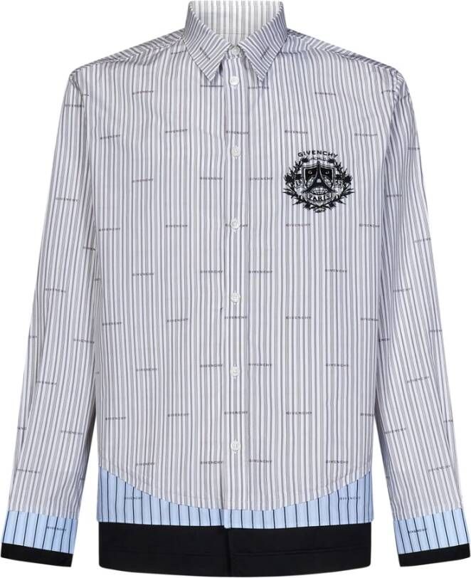 Givenchy Casual overhemd Grijs Heren