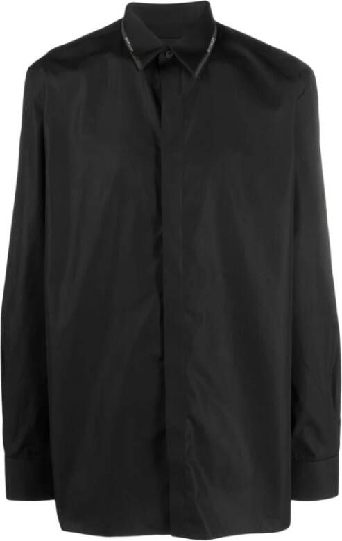 Givenchy Casual Overhemd Zwart Heren
