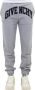 Givenchy Logo Sweatpants Grijs Elastische Taille 4G Print Grijs Heren - Thumbnail 1