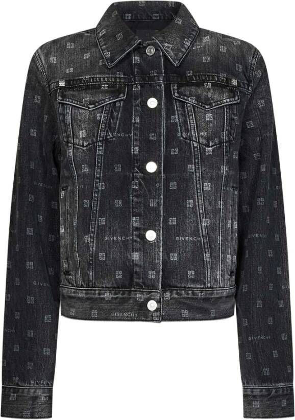 Givenchy Denim Jackets Zwart Dames