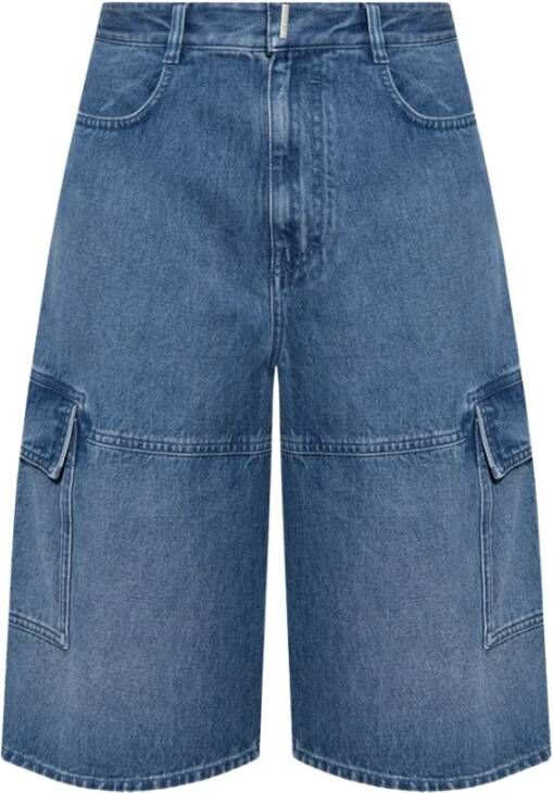 Givenchy Denim shorts Blauw Heren