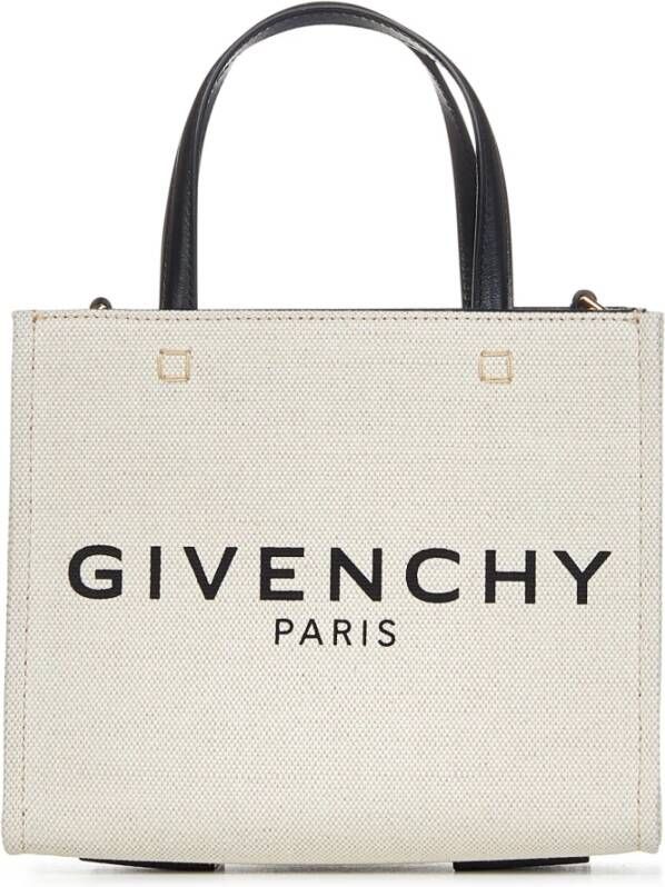 Givenchy Totes Mini G Tote Shopping Bag Canvas in beige - Foto 2