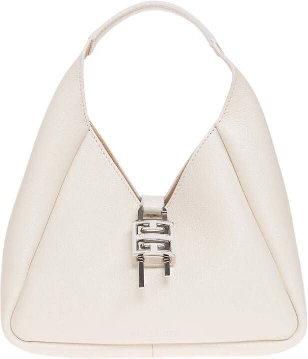 Givenchy Hobo bags Mini G Hobo Bag Calfskin in crème
