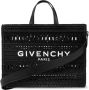 Givenchy Zwarte Italiaanse Handtas met Elegant Borduurwerk Black Dames - Thumbnail 1
