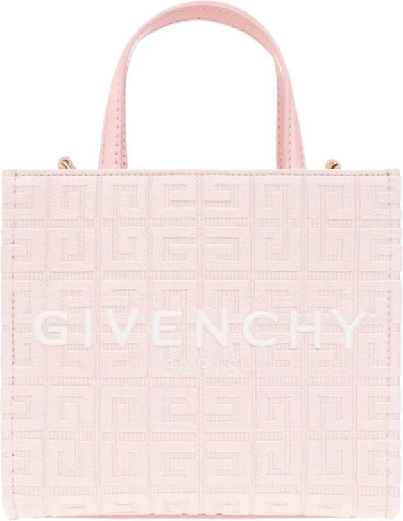 Givenchy G Tote Mini -schoudertas Roze Dames
