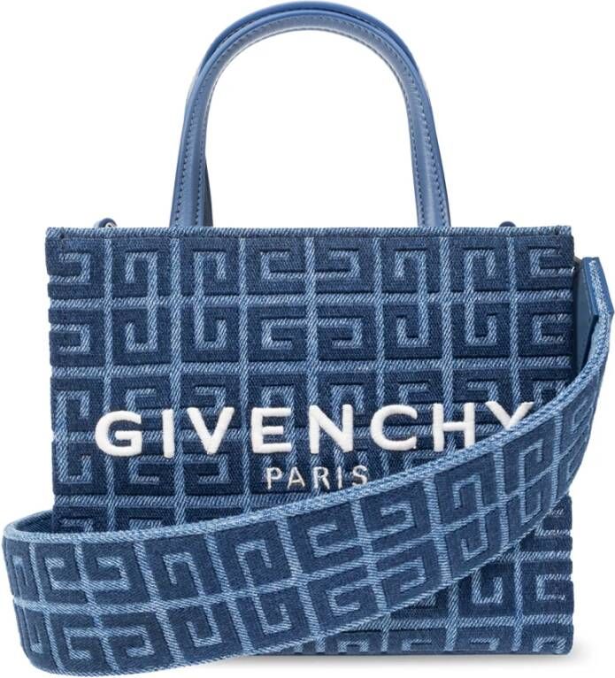Givenchy G-Tote schoudertas Blauw Dames