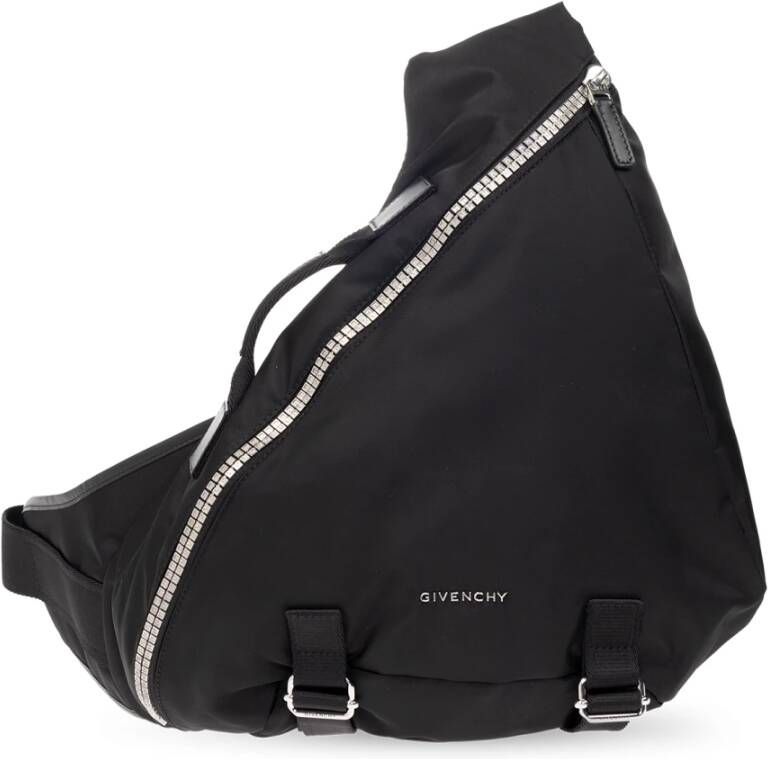 Givenchy G-Zip Medium een-schouder rugzak Zwart Heren