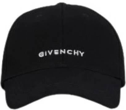 Givenchy Gebogen Logo Pet Zwart Dames