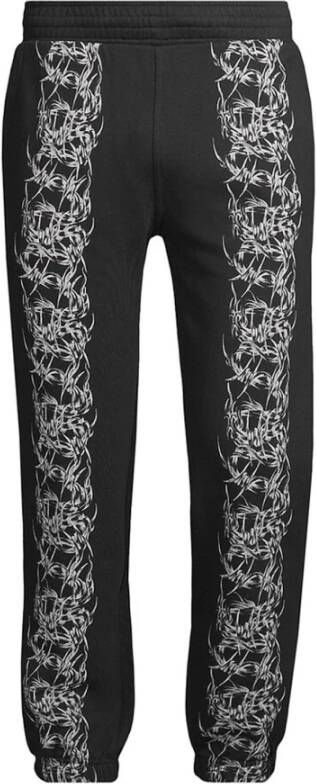 Givenchy Gedrukte katoenen broek voor heren Zwart Heren