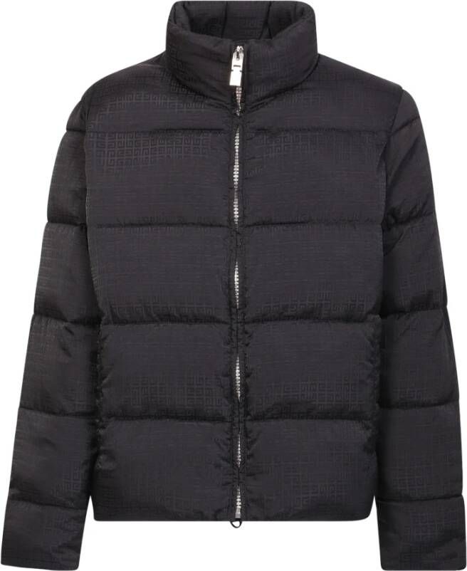 Givenchy Gevoerde jas met hoge kraag van . Kledingstuk geschikt voor het winterseizoen ideaal voor het casual maar praktisch maken Zwart Heren