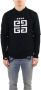 Givenchy Gezellige en stijlvolle katoenen gebreide trui Black Heren - Thumbnail 2