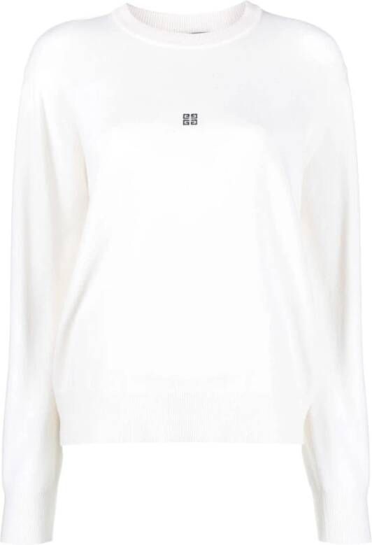 Givenchy Gezellige witte knitwear voor vrouwen White Dames