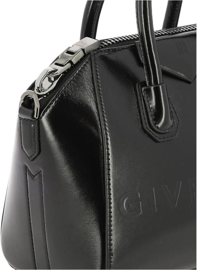 Givenchy Mini Handtas met Geometrisch Patroon en Schouderband Black Dames - Foto 6