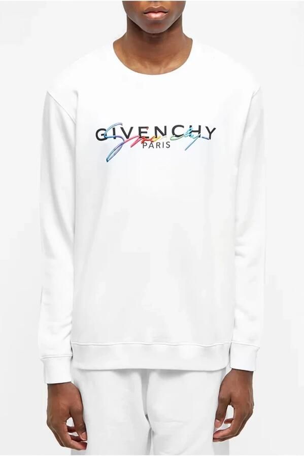 Givenchy Wit Classic Fit Sweatshirt White Heren - Foto 2