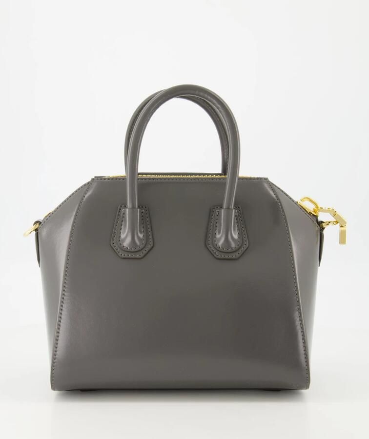 Givenchy Grijze Box Kalfsleren Mini Schoudertas Gray Dames - Foto 4